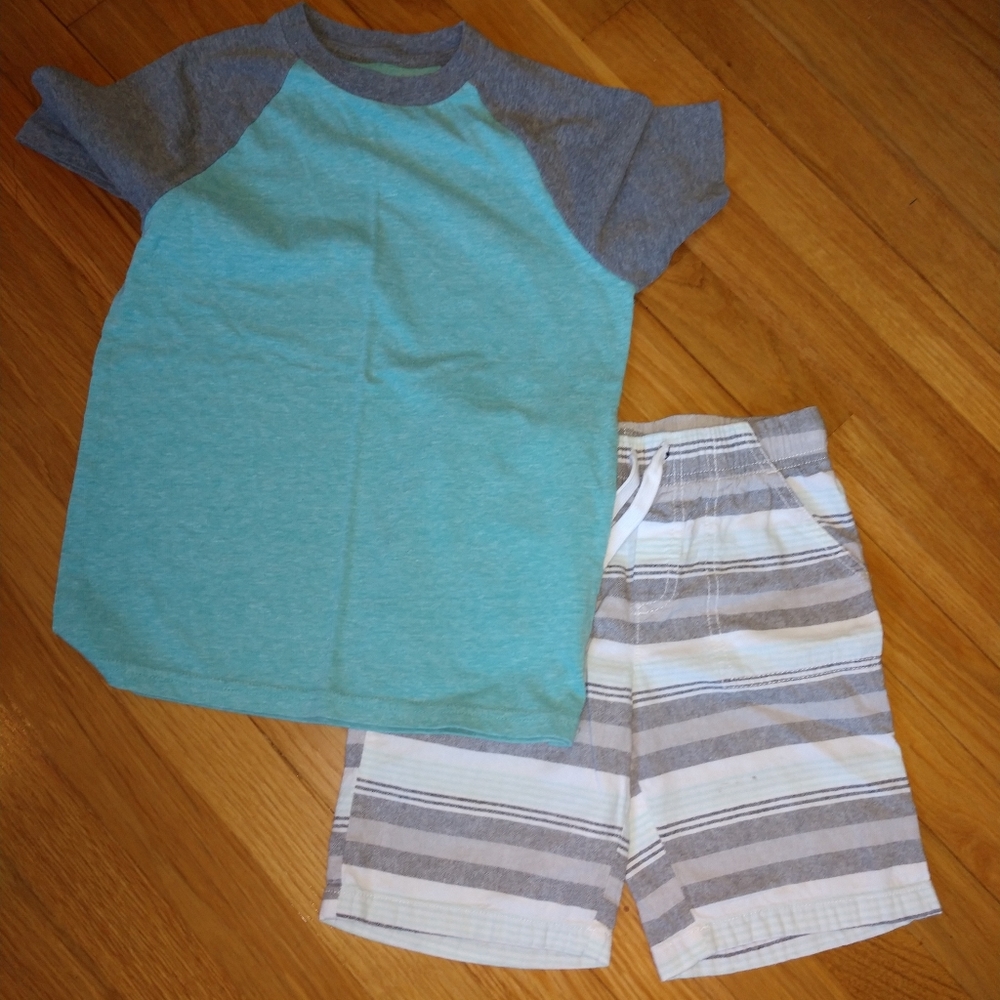 Boys shirt and shorts